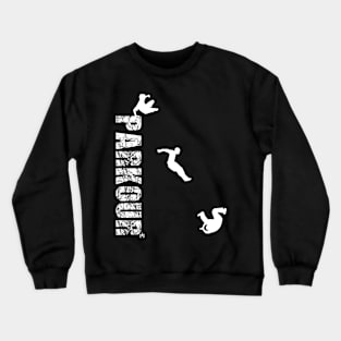 Parkour - jump roll Crewneck Sweatshirt